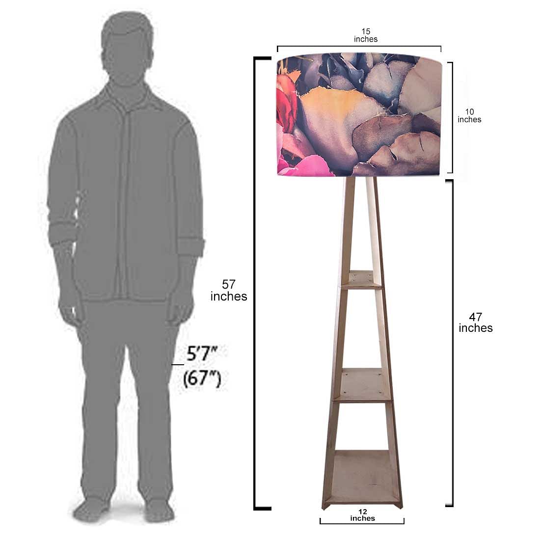 Tripod Floor Lamp  -   Flower Buds Nutcase
