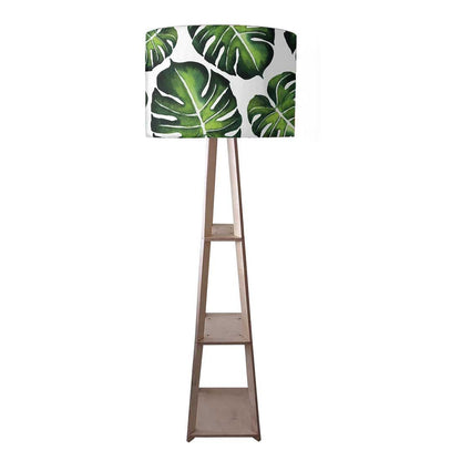 Reading Lamp Floor for Kids Room - Monestera Leaves Nutcase