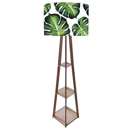 Reading Lamp Floor for Kids Room - Monestera Leaves Nutcase