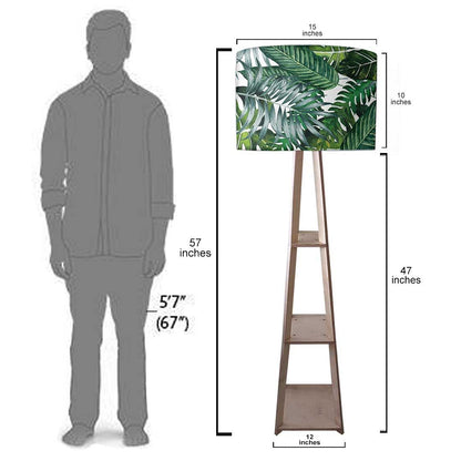 Wooden Floor Lamp Stand Only for Living Room - Jungle World Nutcase