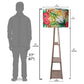 Wooden Cool Floor Lamps for Living Room - Floral Nutcase