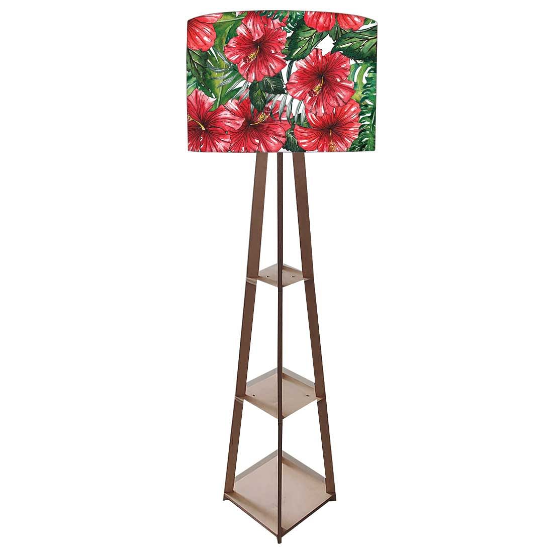 Floor Lamps Designer Floor Lamps for Bedroom  -  Hibiscus Nutcase