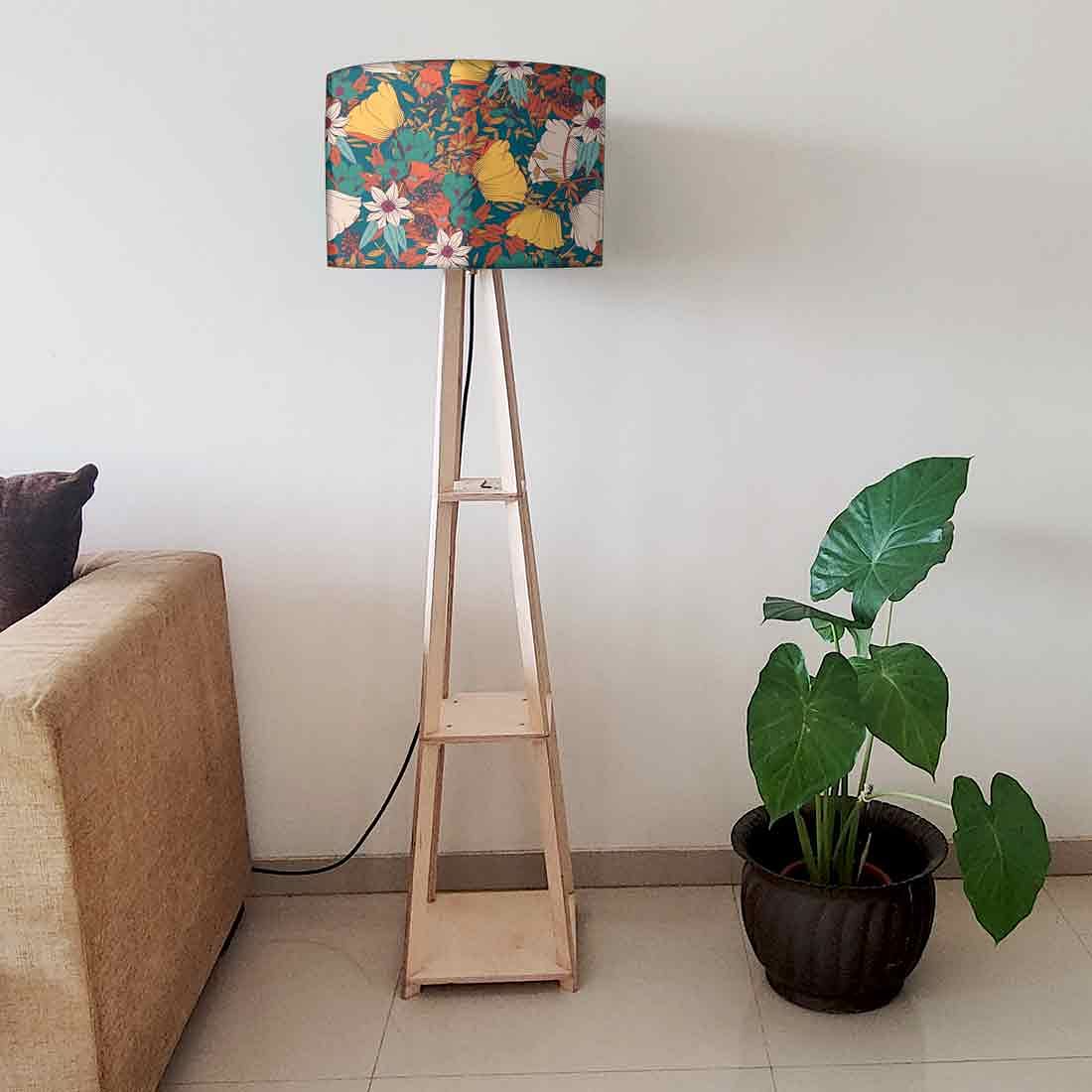 Wooden Floor Lamps For Living Room - Elegance Nutcase