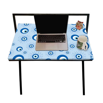 Designer Folding Study Table for Laptop Computer Desk -  Evil Eye Protector Nutcase