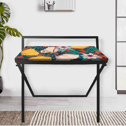 Foldable Working Table for Home Bedroom  - Elegance Nutcase