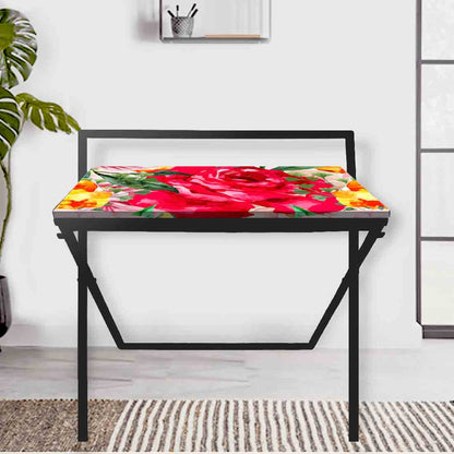 Nutcase Foldable Work Desk Study Writing Table for Home-Bright Floral Nutcase
