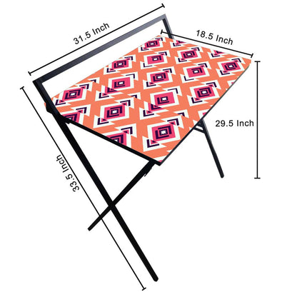 Designer Portable Laptop Table Work Desk for Bedroom Nutcase