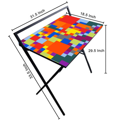 Designer Portable Laptop Table Work Desk for Bedroom Nutcase