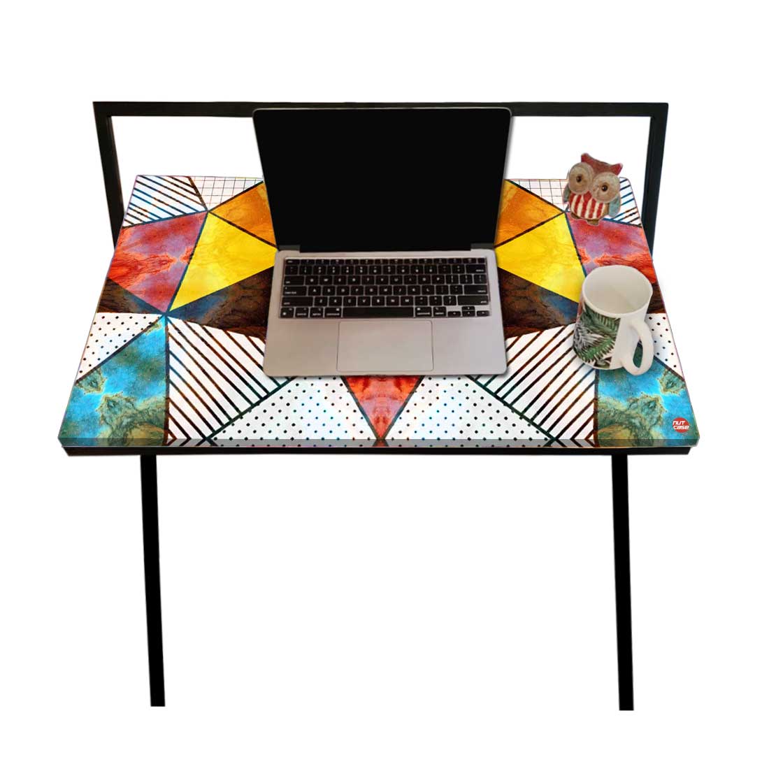 Designer Portable Laptop Table Work Desk for Bedroom Nutcase