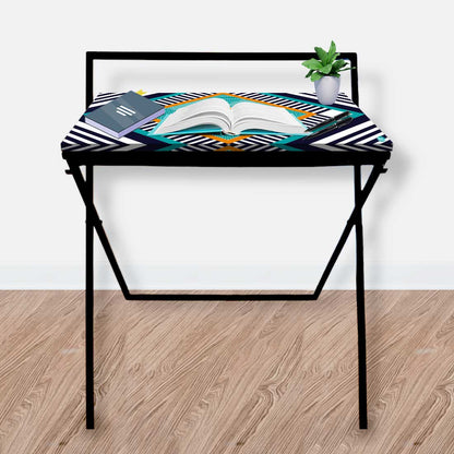 Designer Portable Laptop Table Work Desk for Bedroom Nutcase