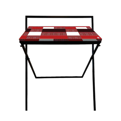Foldable Small Study Table for WFH Desk - Colorful Nutcase