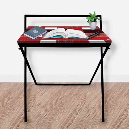 Foldable Small Study Table for WFH Desk - Colorful Nutcase