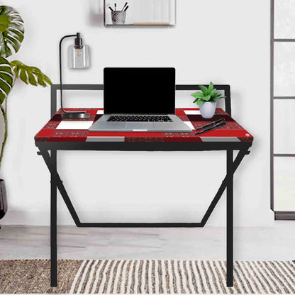 Foldable Small Study Table for WFH Desk - Colorful Nutcase