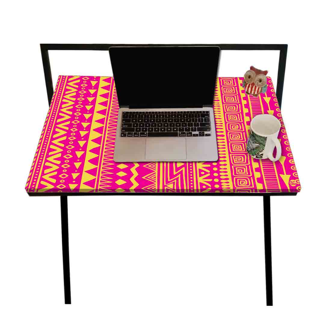 Foldable Small Study Table for WFH Desk - Colorful Nutcase