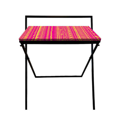 Foldable Small Study Table for WFH Desk - Colorful Nutcase