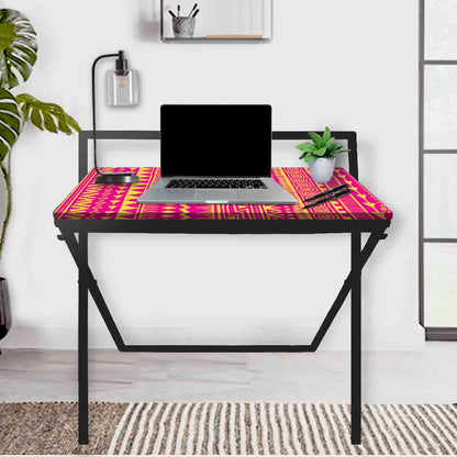 Foldable Small Study Table for WFH Desk - Colorful Nutcase