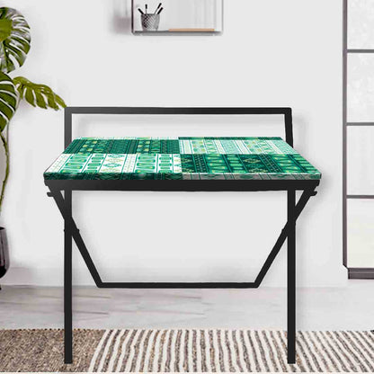 Foldable Small Study Table for WFH Desk - Colorful Nutcase