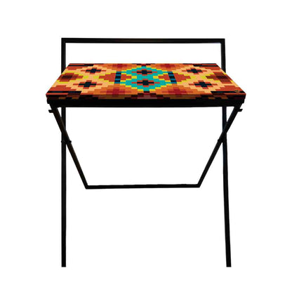Foldable Small Study Table for WFH Desk - Colorful Nutcase