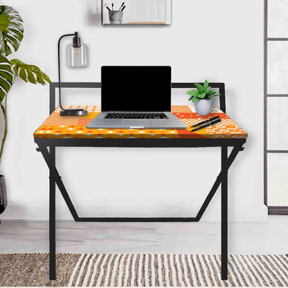 Foldable Small Study Table for WFH Desk - Colorful Nutcase