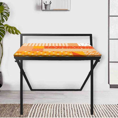 Foldable Small Study Table for WFH Desk - Colorful Nutcase