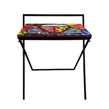 Folding Study Table for Laptop Work Desk - Quirky Designs Nutcase