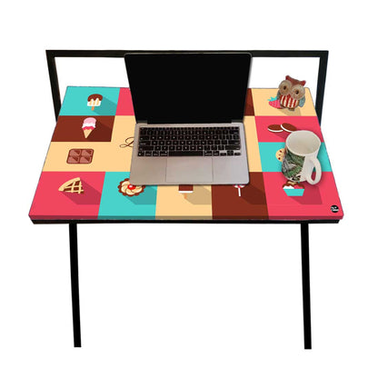 Nutcase Foldable Study Table for Students Home Bedroom Nutcase
