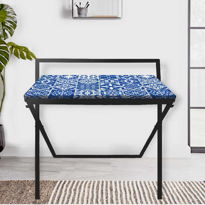 Study Work Foldable Table for WFH Desk- Spanish Nutcase