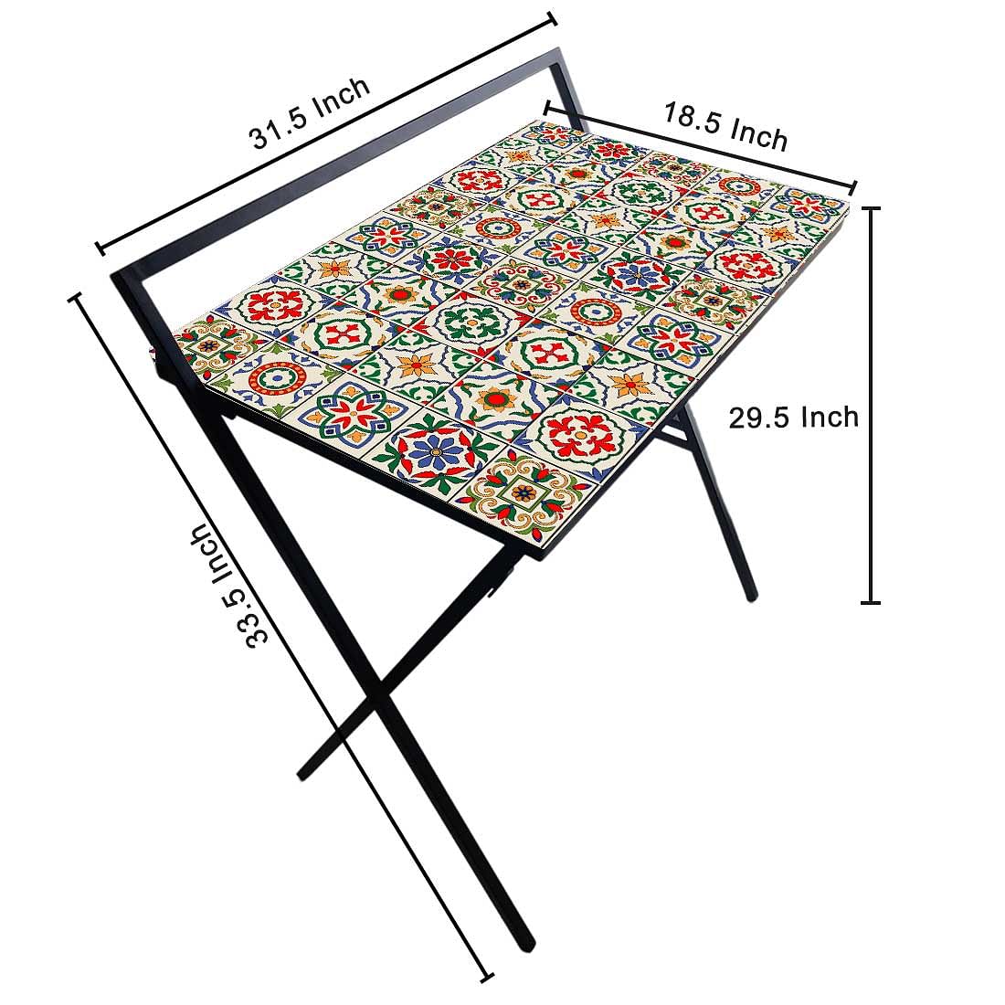 Foldable Working Desk Table for WFH-Spanish Nutcase