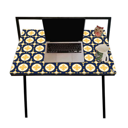 Foldable Table for Office Work at Home - Elegance Spanish Nutcase
