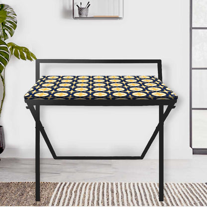 Foldable Table for Office Work at Home - Elegance Spanish Nutcase