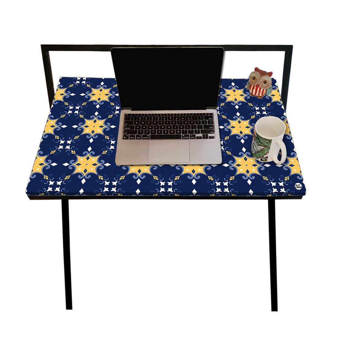 Foldable Writing Table for WFH Computer Desk - Spanish Nutcase