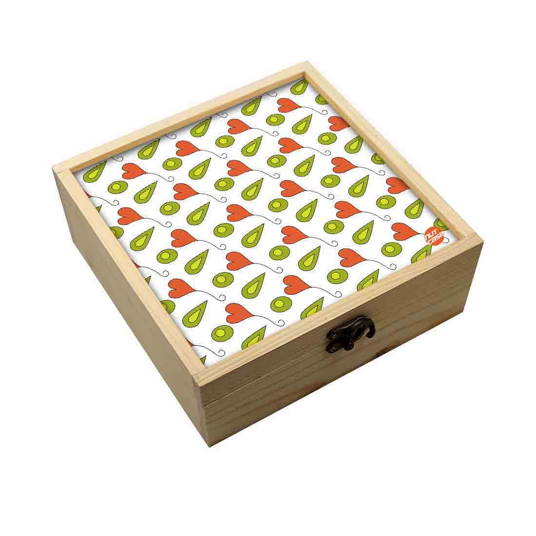 Jewellery Box Wooden Jewelry Organizer -  Spring Summer Collection Nutcase