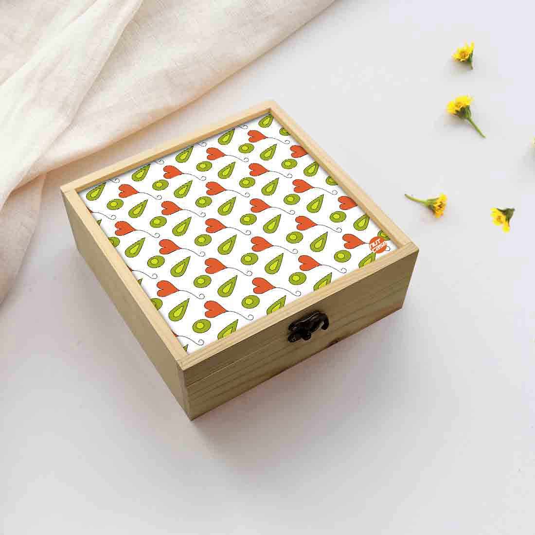 Jewellery Box Wooden Jewelry Organizer -  Spring Summer Collection Nutcase