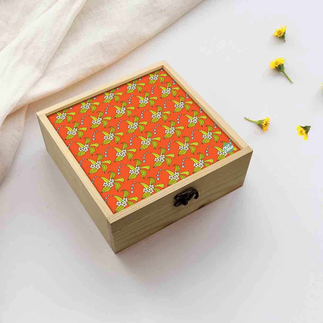 Jewellery Box Wooden Jewelry Organizer -  Spring Summer Vibes Collection Nutcase