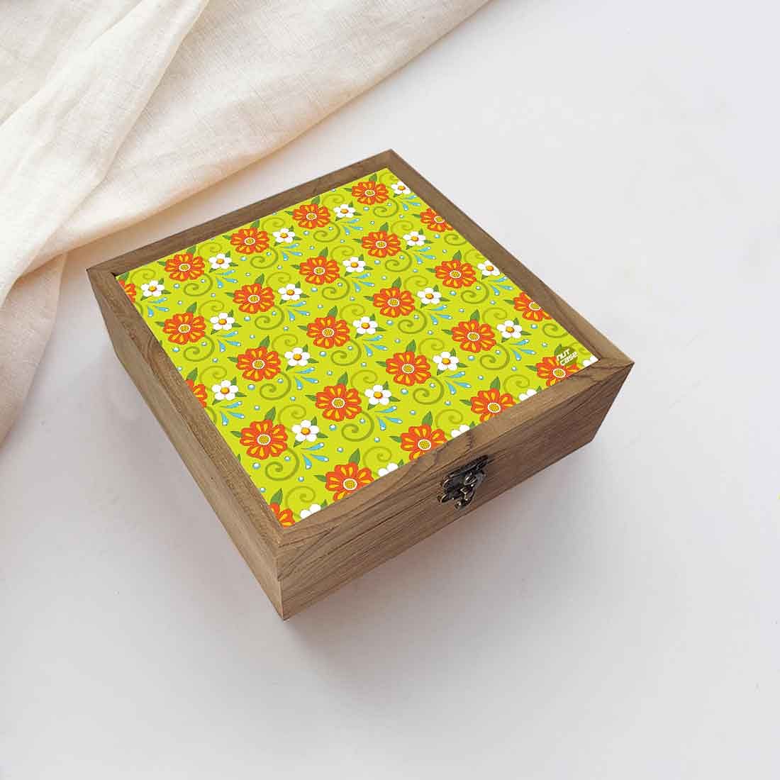 Nutcase Designer Birthday Gift for Wife Special Latest Box - Unique Gifts -Floral Summer Collection Nutcase