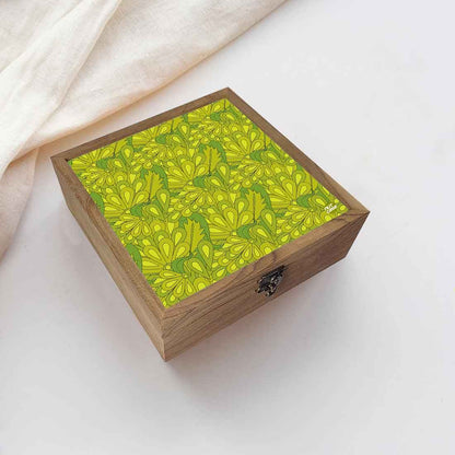 Nutcase Jewellery Organisers Storage Box Wooden - Unique Gifts -Green Spring Summer Collection Nutcase