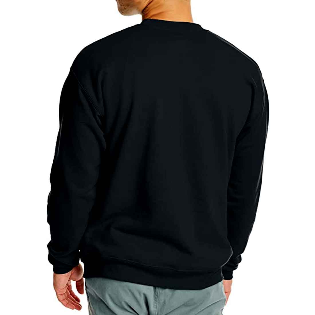 Black Sweatshirt Mens Stylish Latest for Unisex - Numero Uno