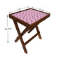 Folding Side Table for Clock - Teak Wood -Correct Nutcase
