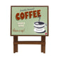 Folding Side Table - Teak Wood - Coffee Time Of Day Nutcase