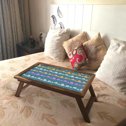 Folding Breakfast Serving Bed Tray For Home Nutcase