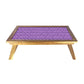 Nutcase Folding Laptop Table For Home Bed Lapdesk Breakfast Table Foldable Teak Wooden Study Desk - Pink and Purple Arrows Nutcase