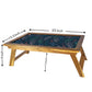 Foldable Laptop Table for Home Bed Breakfast Table Wooden Study Desk - Branches Nutcase