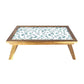 Folding Laptop Table Bed Trays for Eating Breakfast Tables - Beautiful Leaves Nutcase