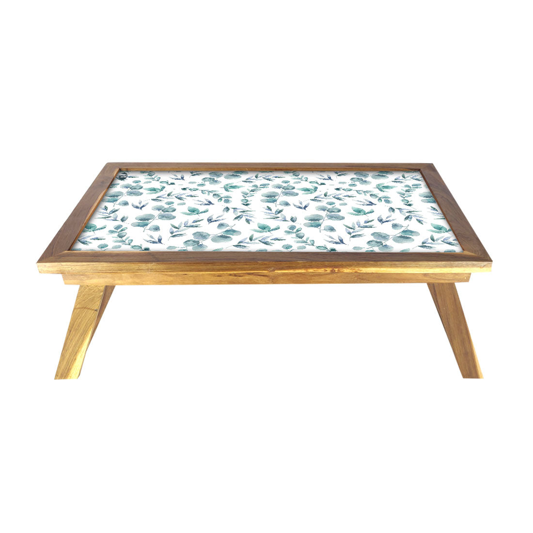 Folding Laptop Table Bed Trays for Eating Breakfast Tables - Beautiful Leaves Nutcase