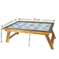 Folding Laptop Table for Home Bed Lapdesk Breakfast Tables Study Desk - Fishes Nutcase
