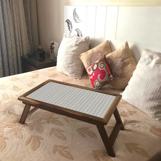 Foldable Laptop Stand for Bed Breakfast Table Home - Mini Cross Nutcase