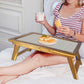 Foldable Laptop Stand for Bed Breakfast Table Home - Mini Cross Nutcase