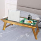 Folding Green Leaves Bed Table for Breakfast Nutcase