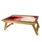 Folding Laptop Bed Table For Breakfast Tables - Blood Spatter Nutcase