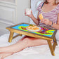 Designer Folding Breakfast Serving Bed Tray for Home Nutcase